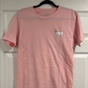 Pink GOAT USA Tshirt